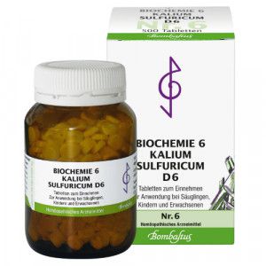 BIOCHEMIE 6 Kalium sulfuricum D 6 Tabletten