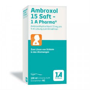 AMBROXOL 15 Saft-1A Pharma