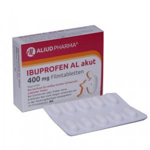 IBUPROFEN AL akut 400 mg Filmtabletten