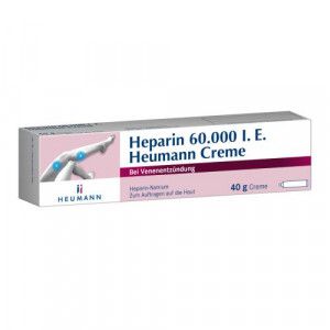 HEPARIN 60.000 Heumann Creme