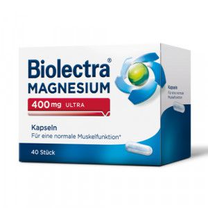 BIOLECTRA Magnesium 400 mg ultra Kapseln