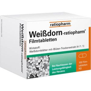 WEISSDORN-RATIOPHARM Filmtabletten