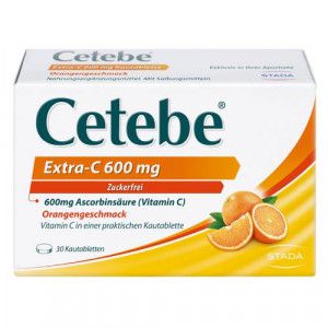 CETEBE Extra-C 600 mg Kautabletten